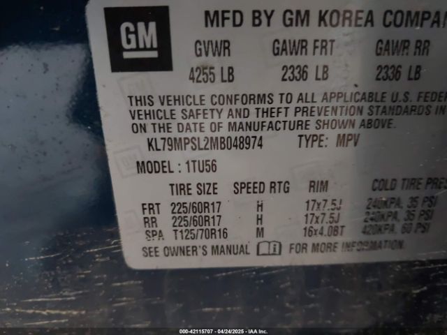 2021 CHEVROLET TRAILBLAZER KL79MPSL2MB048974 Photo 8