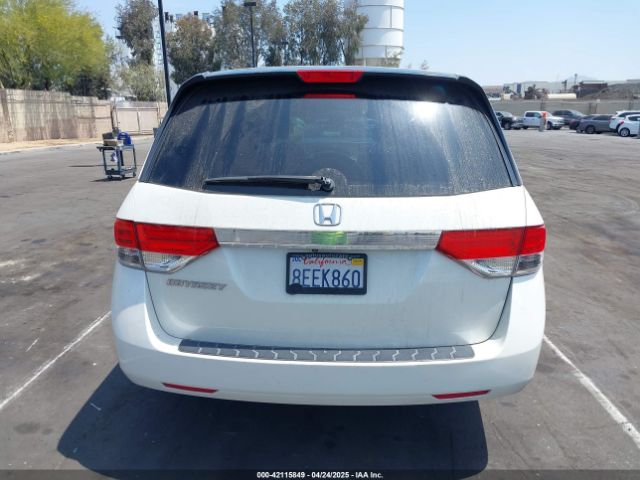 5FNRL5H62FB106545 Honda Odyssey Ex-l