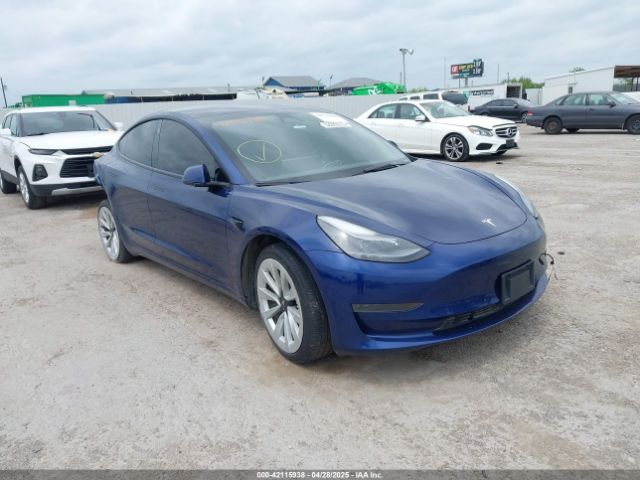2022 TESLA MODEL 3 5YJ3E1EA9NF189004