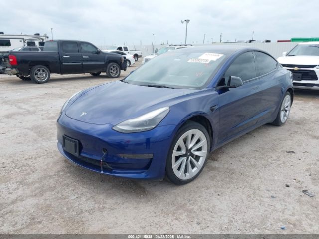 2022 TESLA MODEL 3 5YJ3E1EA9NF189004 Photo 1