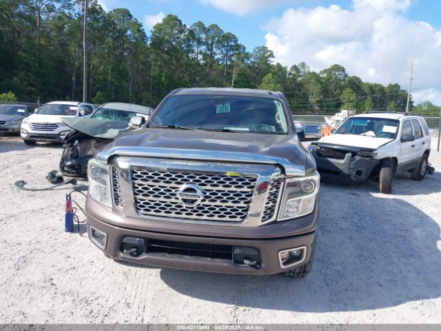 1N6AA1E64HN502493 Nissan Titan Platinum Reserve
