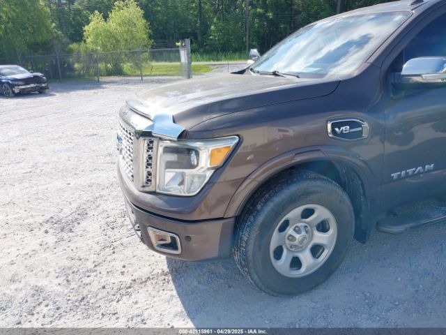 1N6AA1E64HN502493 Nissan Titan Platinum Reserve