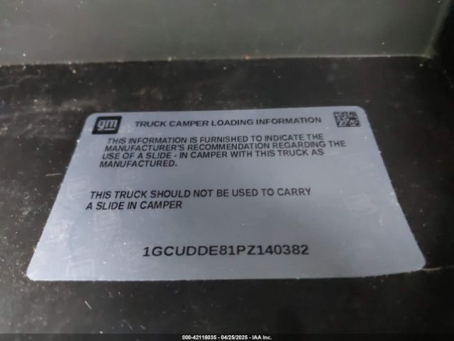 1GCUDDE81PZ140382 Chevrolet Silverado 1500 4wd  Standard Bed Lt