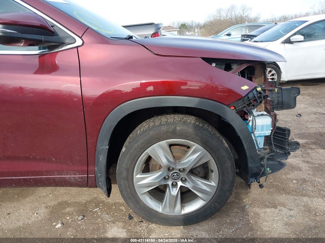 5TDDZRFHXHS390316 Toyota Highlander Limited