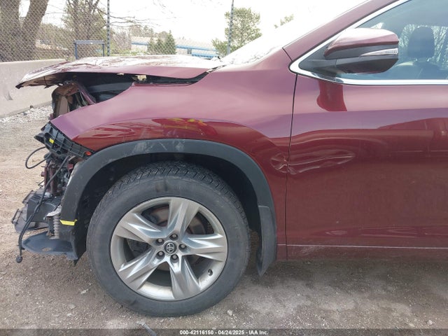 5TDDZRFHXHS390316 Toyota Highlander Limited