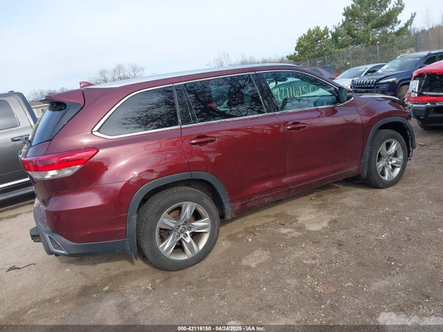 5TDDZRFHXHS390316 Toyota Highlander Limited