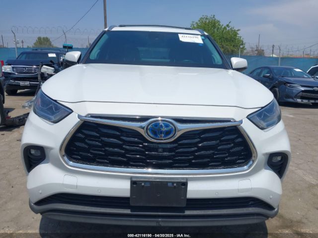 5TDYARAH0NS512743 Toyota Highlander Hybrid Limited