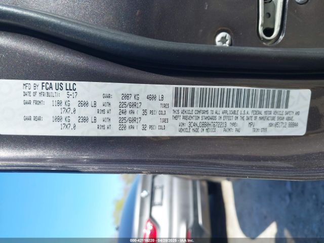 3C4NJDBB0HT672213 Jeep New Compass Latitude 4x4