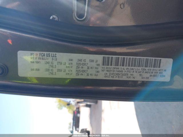 3C4PDCAB9HT503979 Dodge JOURNEY SE