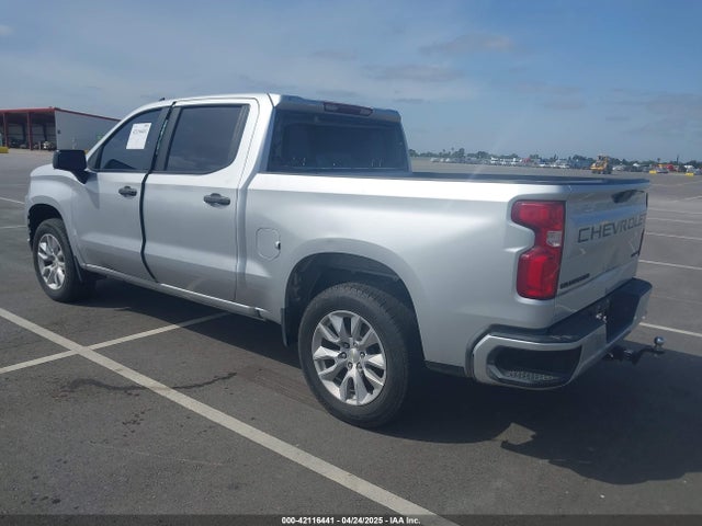Chevrolet Silverado 1500 4wd  Short Bed Custom 2021 3GCPYBEK2MG346534 Image 3