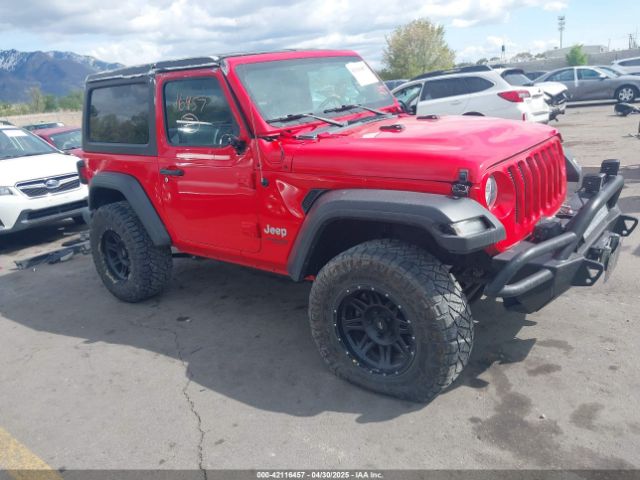 2019 JEEP WRANGLER 1C4GJXAG4KW652569