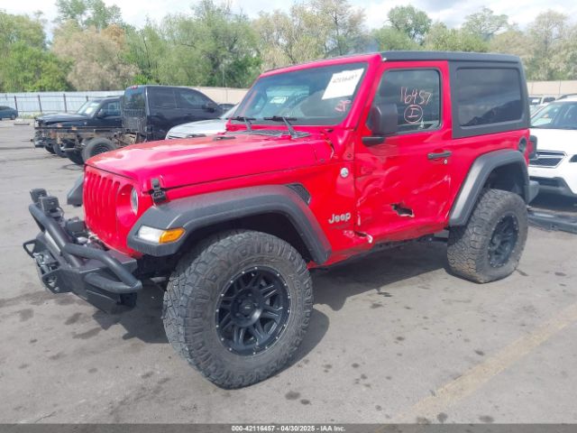 2019 JEEP WRANGLER 1C4GJXAG4KW652569 Photo 1