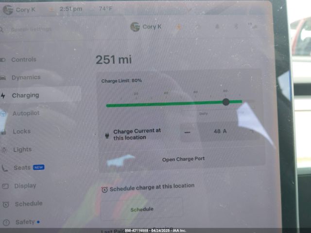 5YJ3E1EA8JF059385 Tesla Model 3 Long Range/mid Range