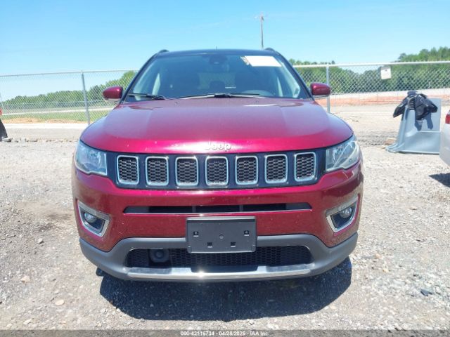 3C4NJDCB0MT603207 Jeep Compass Limited 4x4
