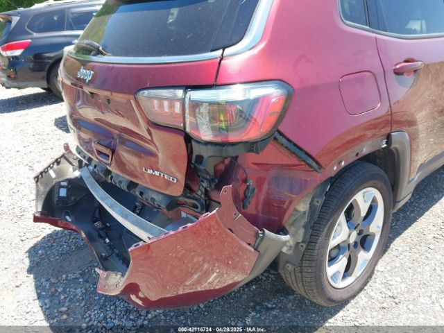 3C4NJDCB0MT603207 Jeep Compass Limited 4x4