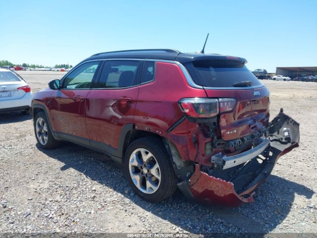 3C4NJDCB0MT603207 Jeep Compass Limited 4x4