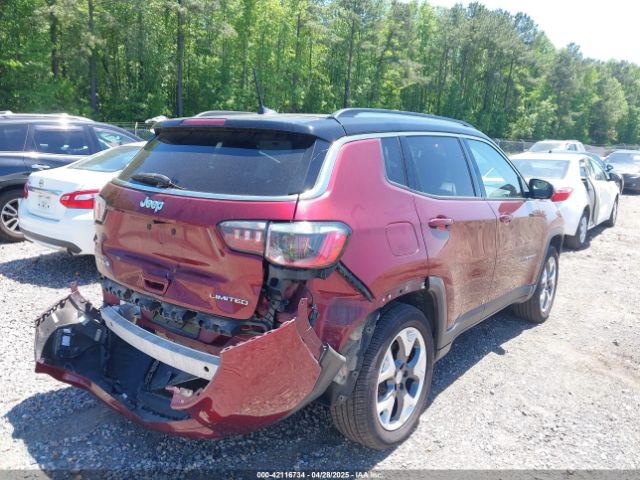 3C4NJDCB0MT603207 Jeep Compass Limited 4x4