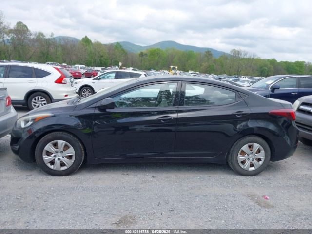 KMHDH4AE6GU543976 Hyundai ELANTRA SE