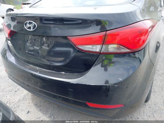 KMHDH4AE6GU543976 Hyundai ELANTRA SE