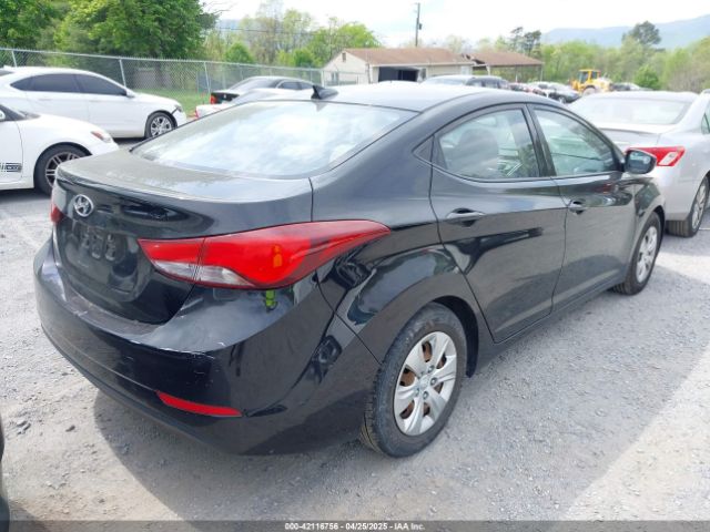 KMHDH4AE6GU543976 Hyundai ELANTRA SE