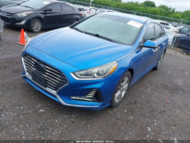 2018 HYUNDAI SONATA 5NPE34AF3JH669004 Photo 1