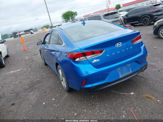 2018 HYUNDAI SONATA 5NPE34AF3JH669004 Photo 2