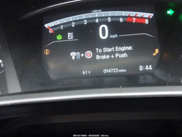 2HKRW1H87MH425164 Honda Cr-v 2wd Ex-l
