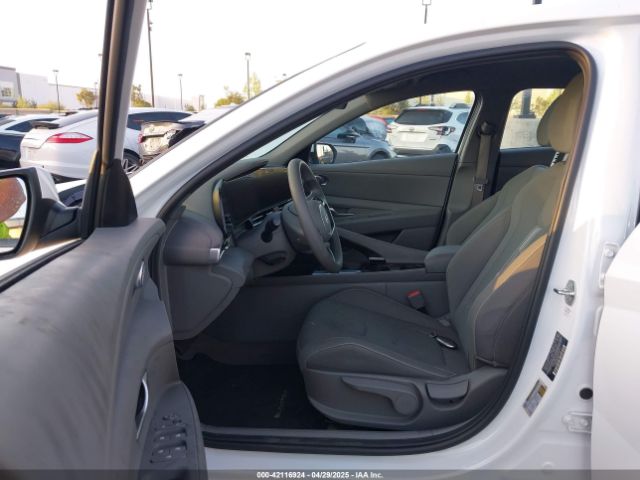 KMHLM4DJXRU097320 Hyundai Elantra Hybrid Blue