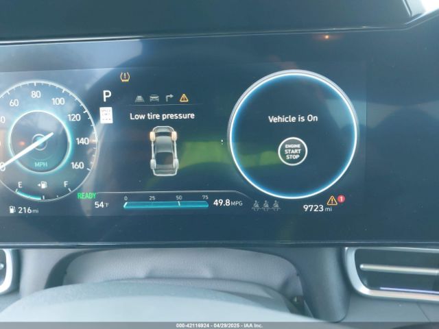 KMHLM4DJXRU097320 Hyundai Elantra Hybrid Blue