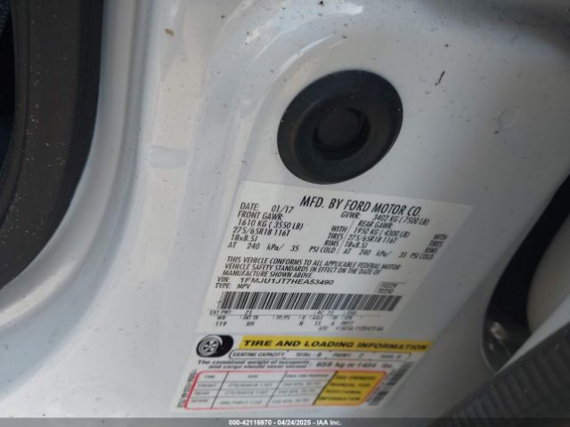 1FMJU1JT7HEA53490 Ford Expedition Xlt