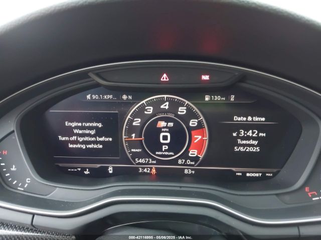 WAUC4CF55JA005368 Audi S5 3.0t Premium Plus
