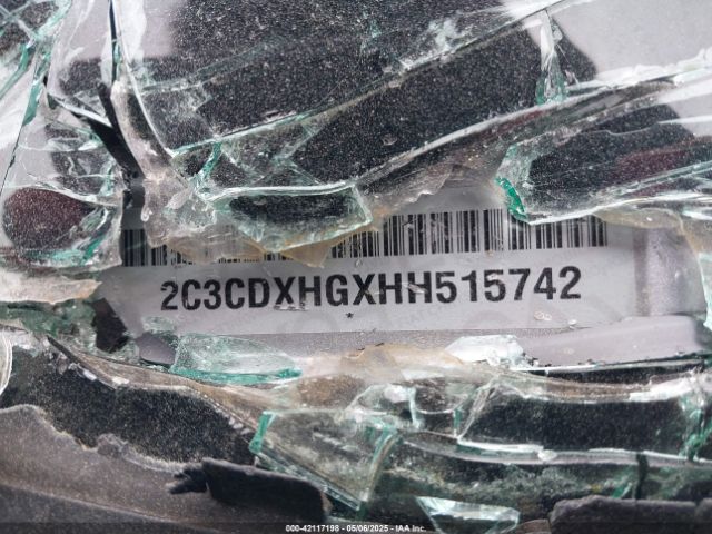 2C3CDXHGXHH515742 Dodge Charger Sxt Rwd