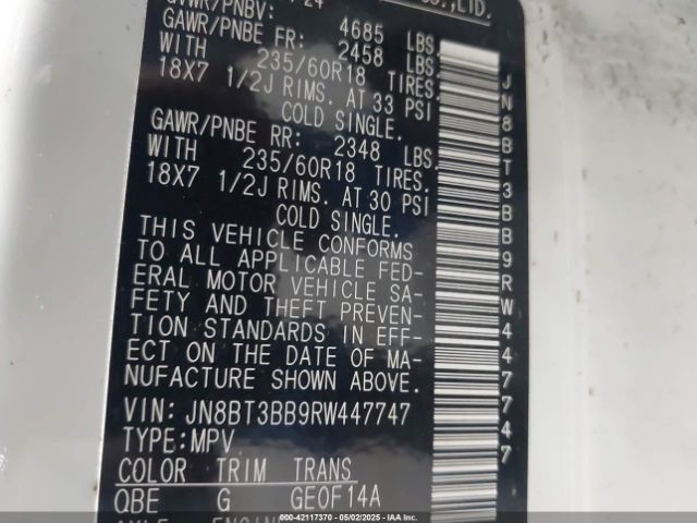 2024 NISSAN ROGUE JN8BT3BB9RW447747 Photo 8