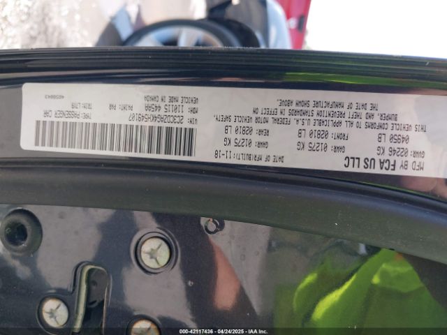 2C3CDZAG4KH549107 Dodge Challenger Sxt