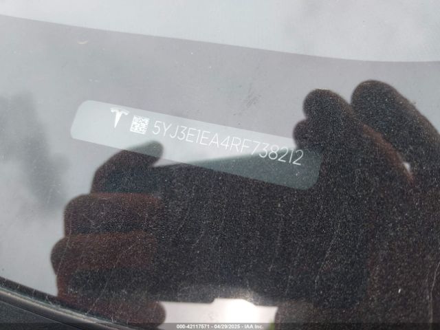 2024 TESLA MODEL 3 5YJ3E1EA4RF738212 Photo 8