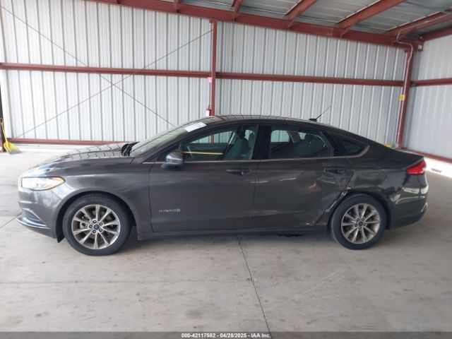 3FA6P0LU5HR374206 Ford Fusion Hybrid Se
