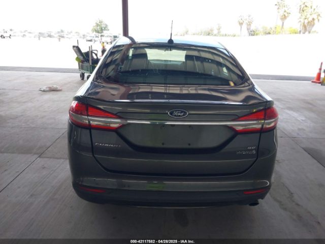 3FA6P0LU5HR374206 Ford Fusion Hybrid Se
