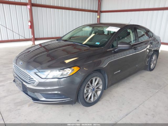 3FA6P0LU5HR374206 Ford Fusion Hybrid Se