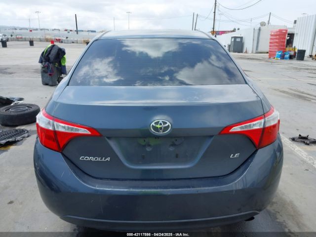 5YFBURHE4GP541490 Toyota COROLLA LE
