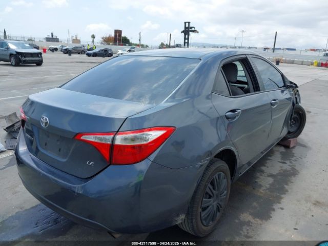 5YFBURHE4GP541490 Toyota COROLLA LE