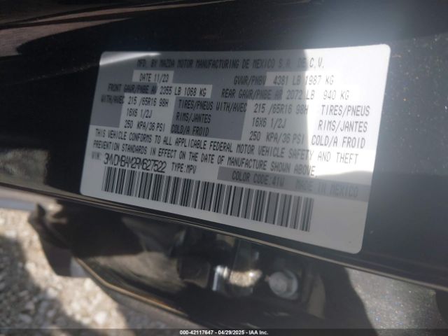 3MVDMBAM2RM627522 Mazda Cx-30 2.5 S