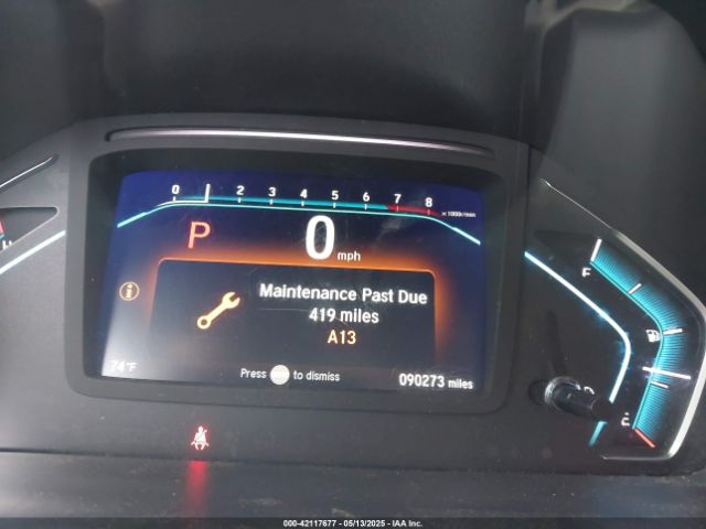 5FNRL6H80KB118663 Honda Odyssey Touring