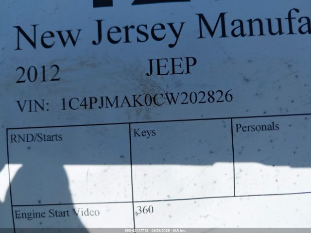 2012 JEEP LIBERTY 1C4PJMAK0CW202826 Photo 8