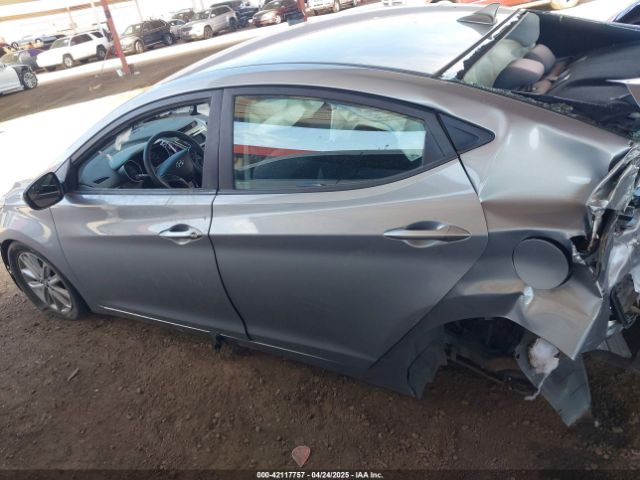 KMHDH4AE3FU329705 Hyundai ELANTRA SE