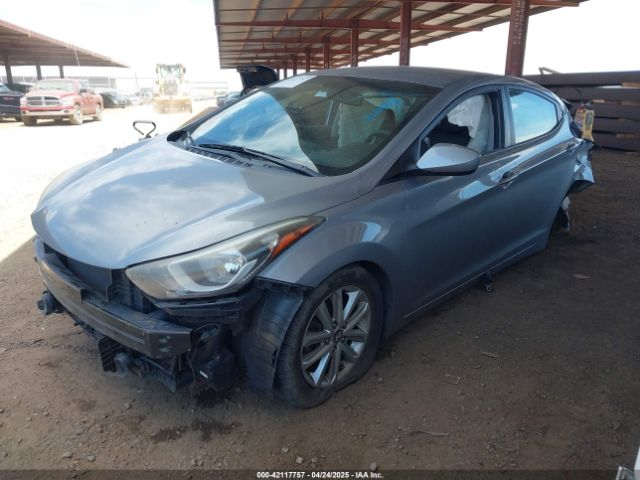 KMHDH4AE3FU329705 Hyundai ELANTRA SE