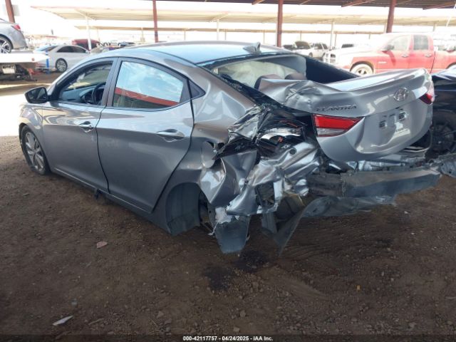 KMHDH4AE3FU329705 Hyundai ELANTRA SE