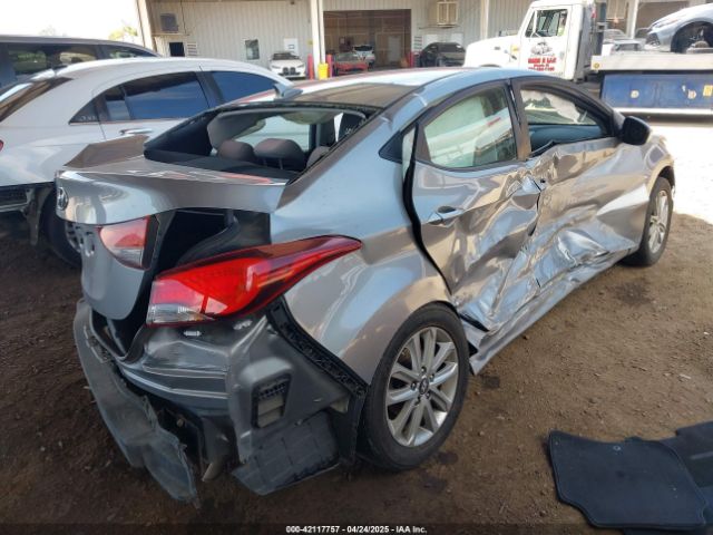 KMHDH4AE3FU329705 Hyundai ELANTRA SE