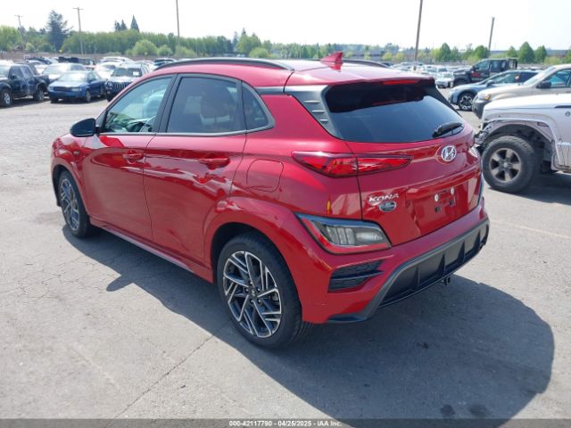 2022 HYUNDAI KONA KM8K3CA3XNU798240 Photo 2