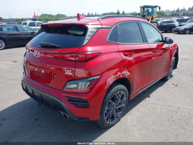2022 HYUNDAI KONA KM8K3CA3XNU798240 Photo 3