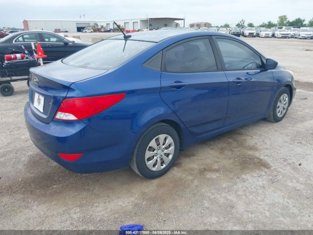 KMHCT4AE1GU073818 Hyundai ACCENT SE